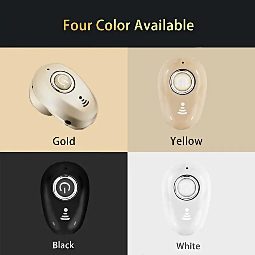 S650 Mini Single In-ear Sports 5.0 Button Bluetooth Headset Android iOS Earbud Wireless Stereo Earphone with Mic HD Noise Cancel (14)