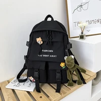 NEW School Bags Multifunction Women Backpack Teenager Girls Laptop Backpack Student Shoulder Bag Korean Style Schoolbag 1
