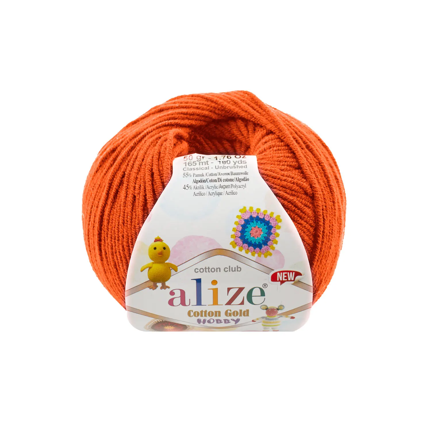 1 Ball Alize Cotton Gold Hobby New Amigurumi Yarn 50 Gram 165 Mt. All Color Option Crochet Tool Kit