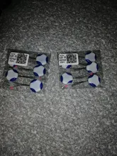 Tapón de pesca flotador, Gel de sílice transparente, tapón de goma blanco, línea de peces, grano ovalado espacial resistente, 5 grupos, 40 Uds., 7 + 1