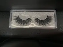 Manooby-pestañas de visón gruesas, pestañas postizas largas naturales 3D, pestañas de visón suaves y espectaculares, maquillaje