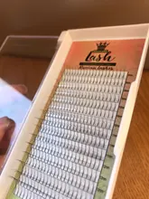 MASSCAKU-extensiones de pestañas prefabricadas, 16 líneas, volumen ruso, 2d/3d/4d/5d/6d, Tallo largo