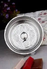 Silver Медная Турецкая Хаммам чаша Турецкая Ванна традиционная турецкая ручная молотая Турецкая Ванна Хаммам чаша для спа хамам Таси Сделано в Турции - Цвет: Silver