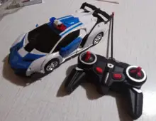 Robot de transformación en coche de radiocontrol para niños, Juguete de robot transformable en vehículo de control remoto, regalo para niños