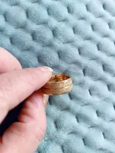 DOTIFI-anillos de acero inoxidable 316L para mujer, Color dorado/plateado, sortija de compromiso, joyería de boda