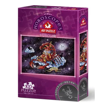 

5808 SCORPION SIGN/ART jigsaw puzzle 100 piece