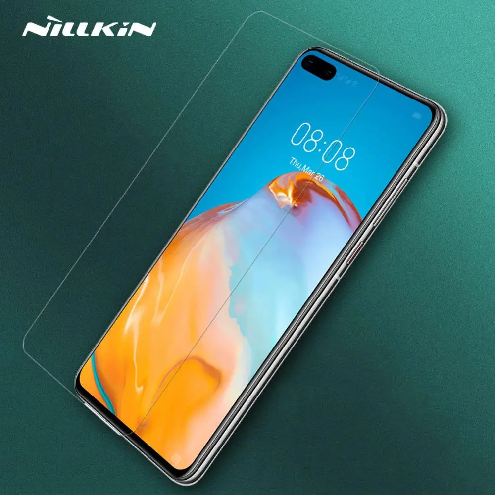 

for Huawei P40 Glass Nillkin H+ PRO 2.5D Tempered Glass Ultra-Thin Safety Protective Screen Protector for Huawei P40 Glass Film