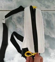 Bolso de hombro de Color puro para mujer, bandolera de lona con cremallera del bolso