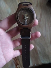 Reloj de pareja de madera, pulsera de cuero de cuarzo, reloj de madera de nogal hecho a mano, reloj de regalo de amante del Día de San Valentín para parej