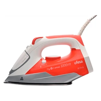 

Steam Iron UFESA PV1000 0,25 L 20 g/min 2200W White Red