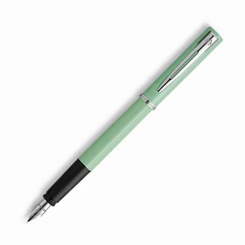 WATERMAN Allure Stylo plume, laque rouge satinée, plume fine, cartouche  encre bleu, Coffret cadeau