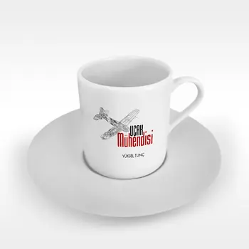 

Personalized Professional Aircraft Engineer Turkish coffee Cup