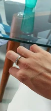 Anillos de amor para siempre para parejas, sortija para San Valentín, boda, titanio, acero inoxidable, nombre grabado