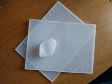 Book Mold Epoxy-Silicome-Mold Notebook-Shape Resin Transparent DIY Crystal A7 A6/A5