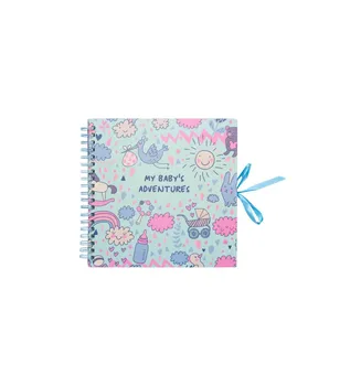 

SCRAPBOOK ALBUM photo 26X26CM 40 pages MY BABYS ADVENTURES