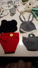Accesorios de fotografía para recién nacido, gorro para niña y niño, gorra de punto de ganchillo, traje, ropa para recién nacido, accesorios para bebé