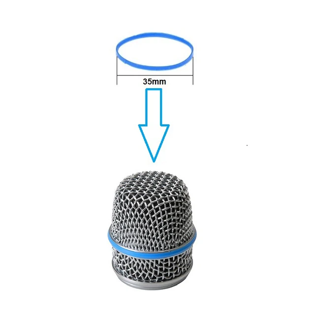 Shure rk320 beta 56/beta57aマイクグリル用の標準bolymic5パック 