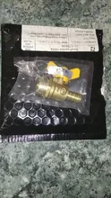 12mm Hose Barb x 1/2 BSP Male Thread Two Way Brass Ball Valve For Oil Water Air