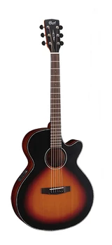 

Sfx-e-3tss SFX series electro-acoustic guitar, cutout, sanberst, Cort