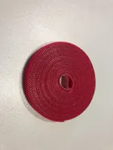 Bridas de Cable de alimentación de 5 metros, cinta de bucle multifunción de poliéster PP, sujetador, organizador de cables de cinta reutilizable