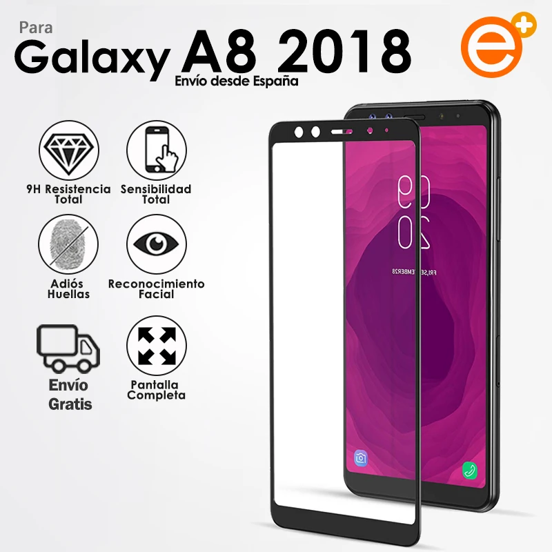 Защита экрана из закаленного стекла для Samsung A8 2018 Защитное стекло смартфона