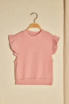 

Trendyol Handles Frilly Knitted Blouse TWOSS20BZ1690