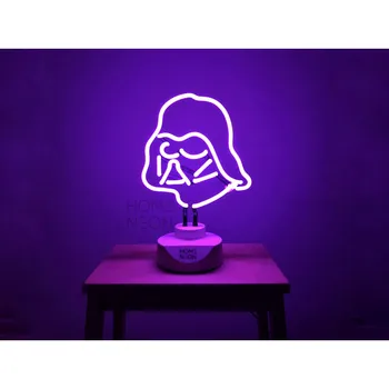 

Neon lamp-Night Light "Darth Vader" purple