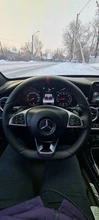 Paleta de extensión de cambios para volante de coche Mercedes Benz, etiqueta de goma DSG para modelos AMG, A45, C63, CLA45 y para GLA, CLS, GLS, W205 y W213