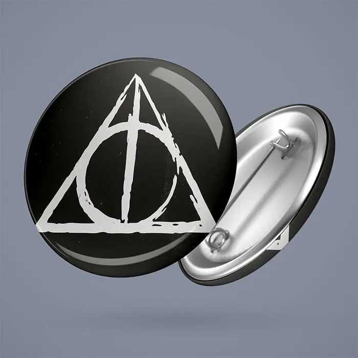 Значок &quotСимвол Даров Смерти&quot | Украшения и аксессуары