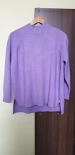 Sweater Pullovers Mock-Neck Beige Purple Winter Green 8-Colors High-Quality Women C-232