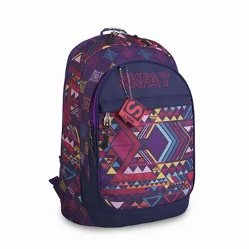 

Skpa-t Backpack geometric Navy