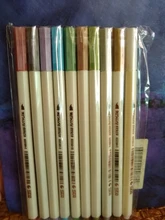 Rotulador metálico STA de 10 colores para manualidades, álbumes de recortes, pincel para hacer tarjetas, rotulador artístico de cabeza redonda, papelería para dibujar, suministros de oficina