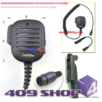 

Two Way Radio Speaker Microphones for MOTOROLA GP338Plus GP344 GP388 SURECOM F22 F22+ F25 Inrico T298 ALP F30 KIRISUN PT567