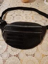 Riñonera de piel sintética de cocodrilo unisex, bolso de pecho con cinturón de alta calidad, 2019