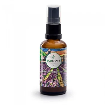 

Serum (serum) for ослабленных and split hair "Basil Mediterranean" | ecocraft | genuine cosmetics