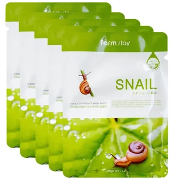 

Fabric mask farmstay visible difference mask sheet snail 23 ml 5 PCs