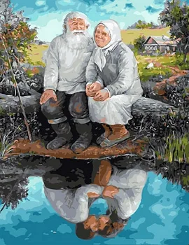 

Painting by numbers paintboy GX 33860 eternal love 40x50 cm