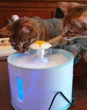 DRINK-FILTER Cat-Feeder Cat-Fountain Pet-Drinking-Water-Dispenser Cats Automatic LED