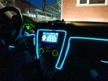 Atmosphere-Light Lights Neon-Strips El-Wire Party-Decoration Auto-Interior-Lamp Flexible
