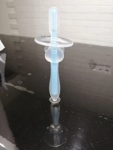 1PC chico s de silicona suave cepillos dentales de entrenamiento bebé niños Dental Cuidado Oral cepillo de dientes de bebé chico cepillo de dientes artículos de bebé