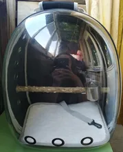 Parrot Cage Pet-Backpack Bird-Bag House Transport Travel Outdoor Comfortable Oxford-Cloth