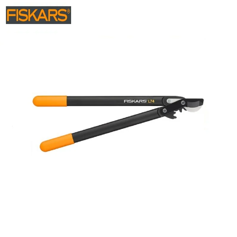 Средний плоскостной сучкорез Fiskars с загнутыми лезвиями(M) L74(1000582