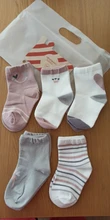 Calcetines de algodón para bebé recién nacido, ropa de otoño e invierno, 5 par/lote