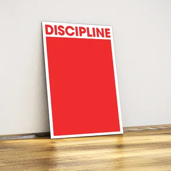 

Discipline-Decorative Metal Plate