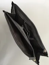 Bolso para cosméticos para mujer, bolsa de maquillaje con doble cremallera, Kit de aseo grande de nailon, organizador de viaje, bolso de mano, monedero