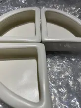 Cerámica comedero de reptiles agua plato de comida de alimentación tazón tortuga serpiente, lagarto cuenca