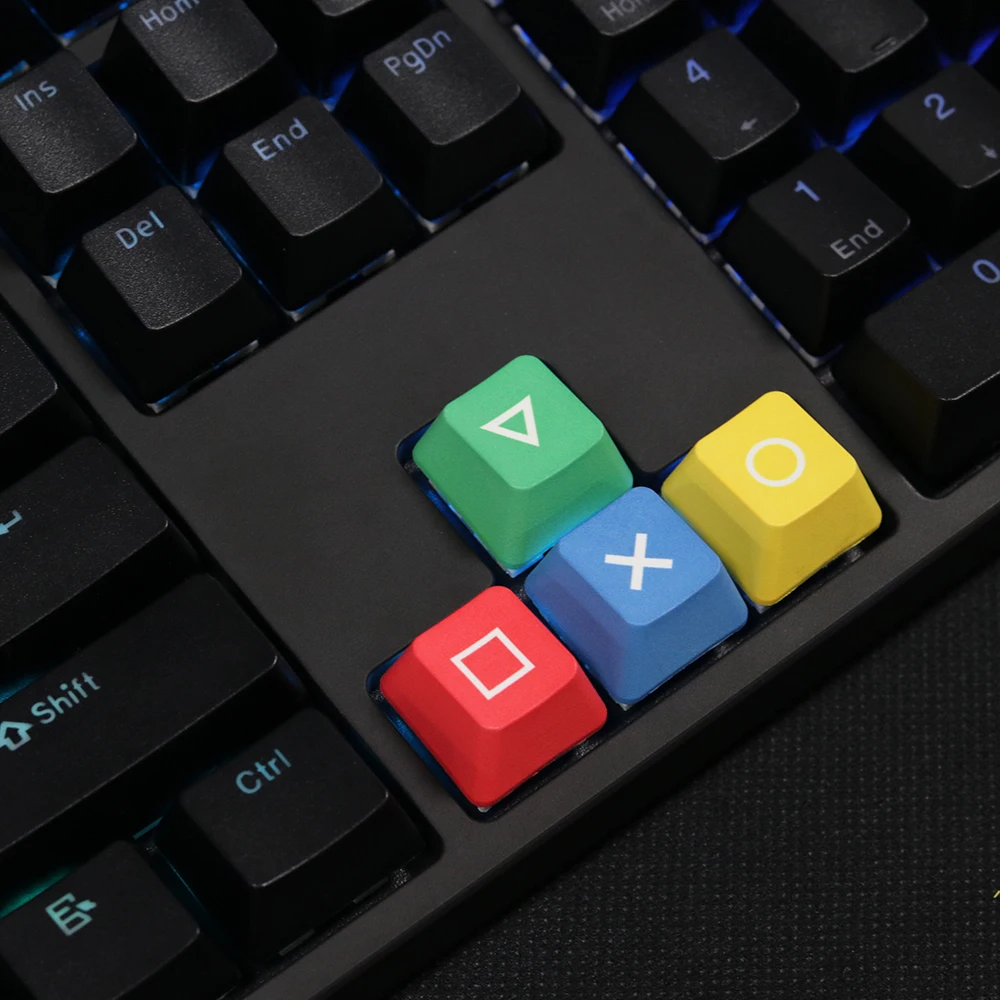 Pbt Keycaps para Teclado Mecânico Direção Setas Chaves Suplementares Altura Opaca Oem Profile Psp Pcs Set - Imagem 4