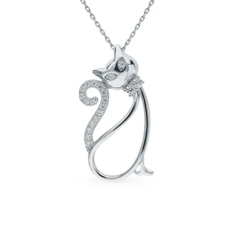 

Silver Pendant with cubic zirconia sunlight sample 925