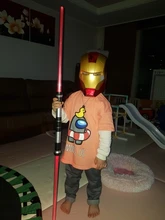 2 sables láser de juguete con sonido y luz parpadeante para niño, Conjunto de 2 espadas láser para juego, regalo para niños