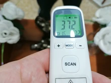 Termómetro infrarrojo Digital para la frente, herramienta de medida de la fiebre sin contacto para bebés y adultos